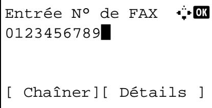 OLIVETTI D-COLOR MF2603 - Rappeler adresse/Pause - 1
