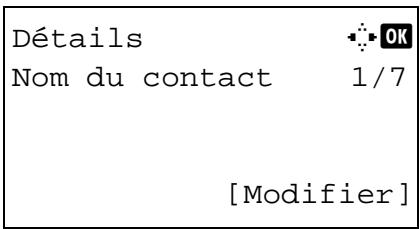 OLIVETTI D-COLOR MF2603 - Enregistrement de contact individuel (fax) - 6