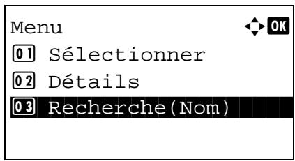 OLIVETTI D-COLOR MF2603 - Recherche d'une destination - 1