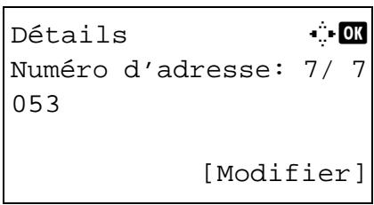 OLIVETTI D-COLOR MF2603 - Enregistrement de contact individuel (fax) - 4