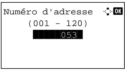 OLIVETTI D-COLOR MF2603 - Enregistrement de contact individuel (fax) - 5