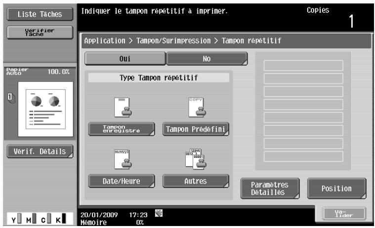 OLIVETTI D-COLOR MF360 - [Tampon répétitif] - 2
