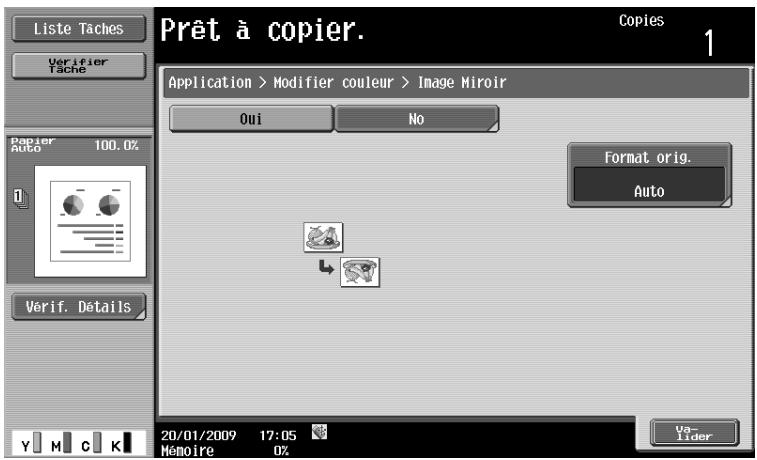 OLIVETTI D-COLOR MF360 - [Image Miroir] - 2