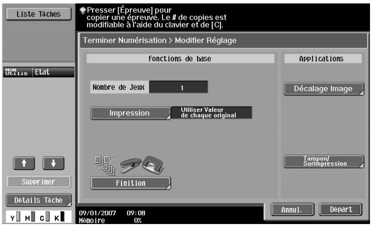 OLIVETTI D-COLOR MF360 - [Tâches Programme] - 5