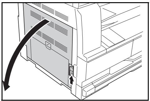 OLIVETTI D-COPIA 1800 - J50: Emplacement de sortie du papier - 2