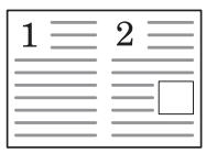 OLIVETTI D-COPIA 283MF - Types de limites de page - 1