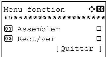 OLIVETTI D-COPIA 283MF - Selection du bac MF - 1