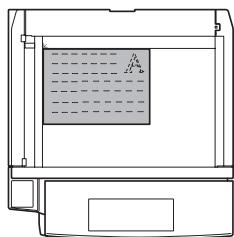 OLIVETTI D-COPIA 283MF - Originaux sur la glace d'exposition - 1