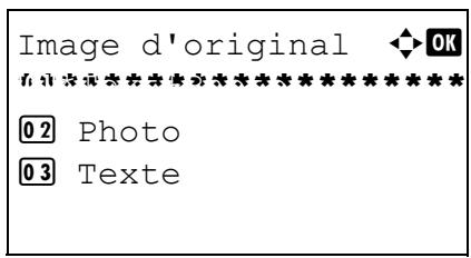 OLIVETTI D-COPIA 283MF PLUS - Choix de la qualité image - 2