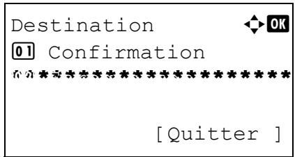 OLIVETTI D-COPIA 283MF PLUS - Enregistrement de destinations - 1