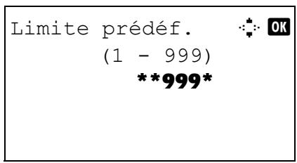 OLIVETTI D-COPIA 283MF PLUS - Liminé prédéfinie - 3
