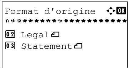 OLIVETTI D-COPIA 283MF PLUS - Format de l'original - 2