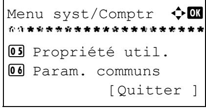 OLIVETTI D-COPIA 283MF PLUS - Modification des propriétés utiliser - 2