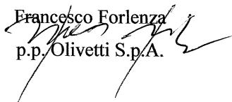 OLIVETTI D-COPIA 283MF PLUS - MANUFACTURER'S CE DECLARATION of CONFORMITY according to EN 45014 - 1