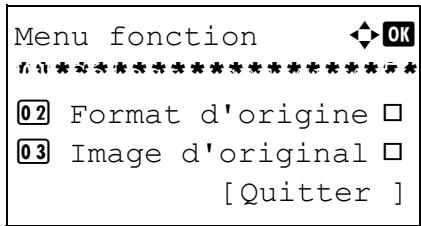 OLIVETTI D-COPIA 284 - Réglage de la densité - 1