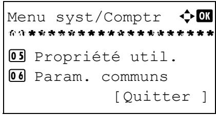 OLIVETTI D-COPIA 284 - Modification des propriétés utiliser - 2