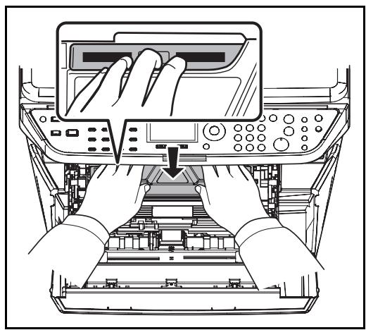 OLIVETTI D-COPIA 284 - Remplacement de la cartouche de toner - 5