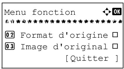 OLIVETTI D-COPIA 284 - Relations entre les options format d'origine, taille envoi et zoom - 4