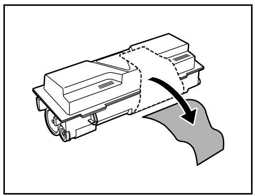 OLIVETTI D-COPIA 284 - Remplacement de la cartouche de toner - 4