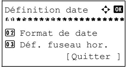 OLIVETTI D-COPIA 284 - Date/heure - 4