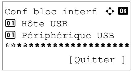 OLIVETTI D-COPIA 284 - Interface en option (paramètre de la carte d'interface en option) - 3