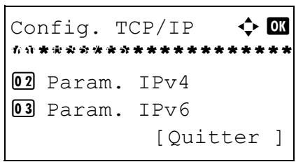 OLIVETTI D-COPIA 284 - Configuration tcp/ip (IPV6) - 5