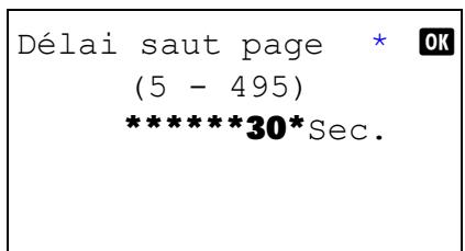 OLIVETTI D-COPIA 284 - Délai de saut de page - 3