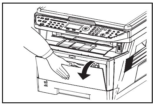 OLIVETTI D-COPIA 284 - Chargement des enveloppes - 1