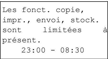 OLIVETTI D-COPIA 284 - Affichage du menu historique du journal des travaux - 5