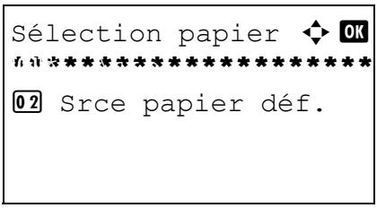 OLIVETTI D-COPIA 284 - Sélection du papier - 3