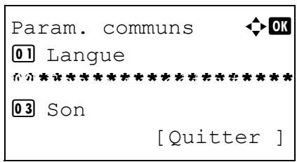 OLIVETTI D-COPIA 284 - Écran par défaut - 2