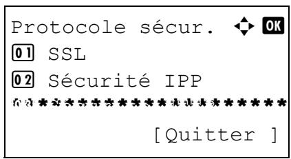 OLIVETTI D-COPIA 284 - Sécurité HTTP - 5