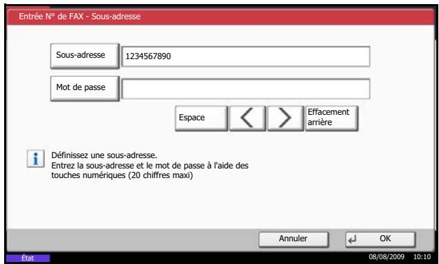 OLIVETTI D-COPIA 3001MF - Transmission à une sous-adresse - 2
