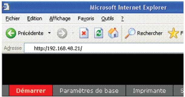 OLIVETTI D-COPIA 3001MF - Lancement de Embedded Web Server - 1