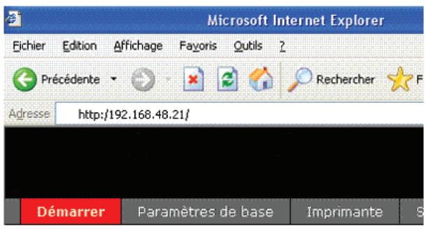 OLIVETTI D-COPIA 4200MF - Lancement de Embedded Web Server - 1
