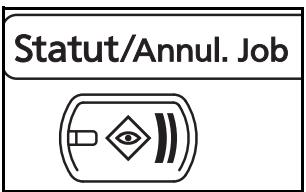 OLIVETTI D-COPIA 4200MF - Annulation d'une transmission mémoire (pendant la communication) - 1