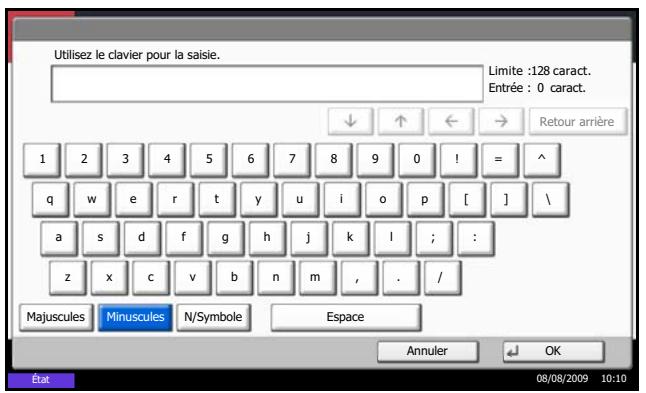 OLIVETTI D-COPIA 5200MF - Configuration des informations TTI - 1