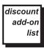 OLIVETTI ECR 7900 - APPLICATION D'UNE REMISE SUR UNE VENTE TOTALE EN UTILISANT UN TAUX DE REMISE ALÉATOIRE - 7