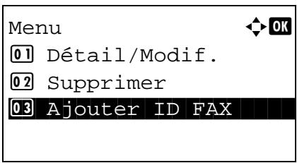 OLIVETTI D-COLOR MF2603 - Enregistrement des ID autorisés - 3