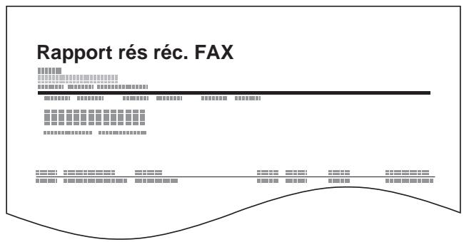 OLIVETTI D-COLOR MF2603 - Rapport résultats réception FAX - 3