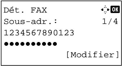 OLIVETTI D-COLOR MF2603 - Rappeler adresse / Pause - 1