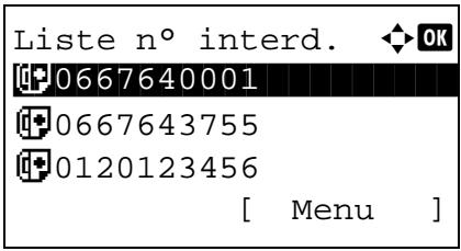 OLIVETTI D-COLOR MF2603 - Enregistrement de numéros de fax interdits - 2