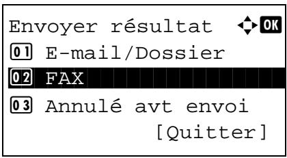 OLIVETTI D-COLOR MF2603 - Rapports des résultats d'envoi - 2