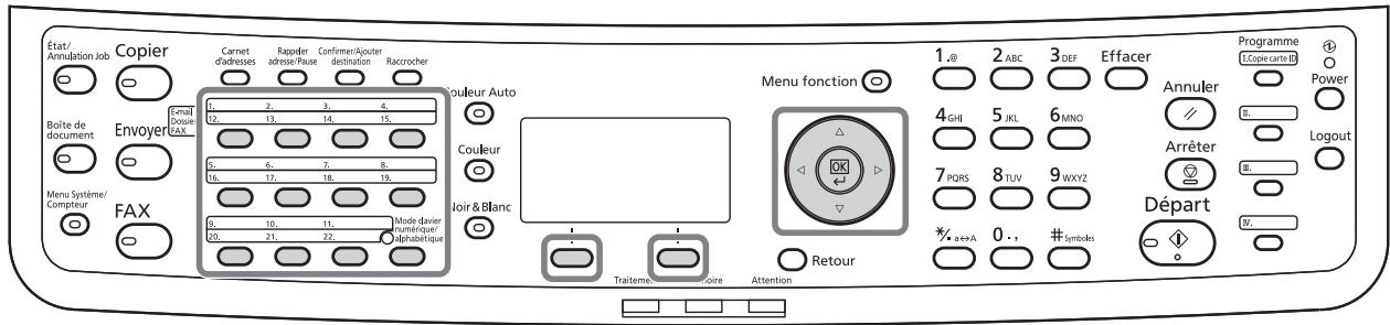 OLIVETTI D-COLOR MF2603 - Touches uniques - 1