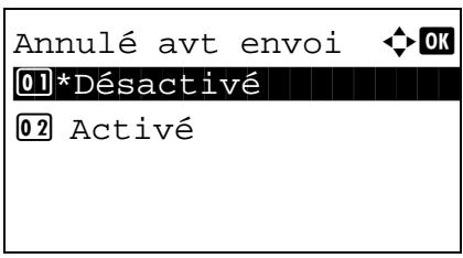 OLIVETTI D-COLOR MF2603 - Rapport de travail annulé avant l'envoi - 3