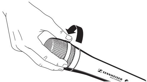 SENNHEISER E935 - Démontage de la tête de microphone - 1
