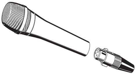 SENNHEISER E945 - Mikrofonanschluss - 1