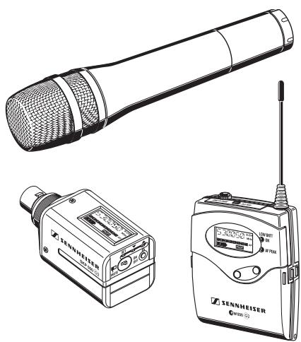 SENNHEISER EK 1038 - Emetteurs adéquats de la série evolution wireless G2 - 1