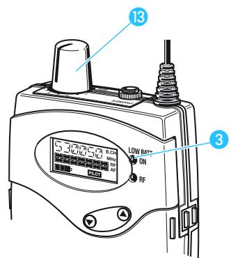 SENNHEISER EW 300 IEM G2 - Remarque : - 1