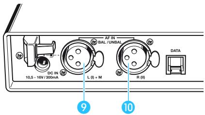 SENNHEISER EW 300 IEM G2 - Raccorder le bloc secteur - 1